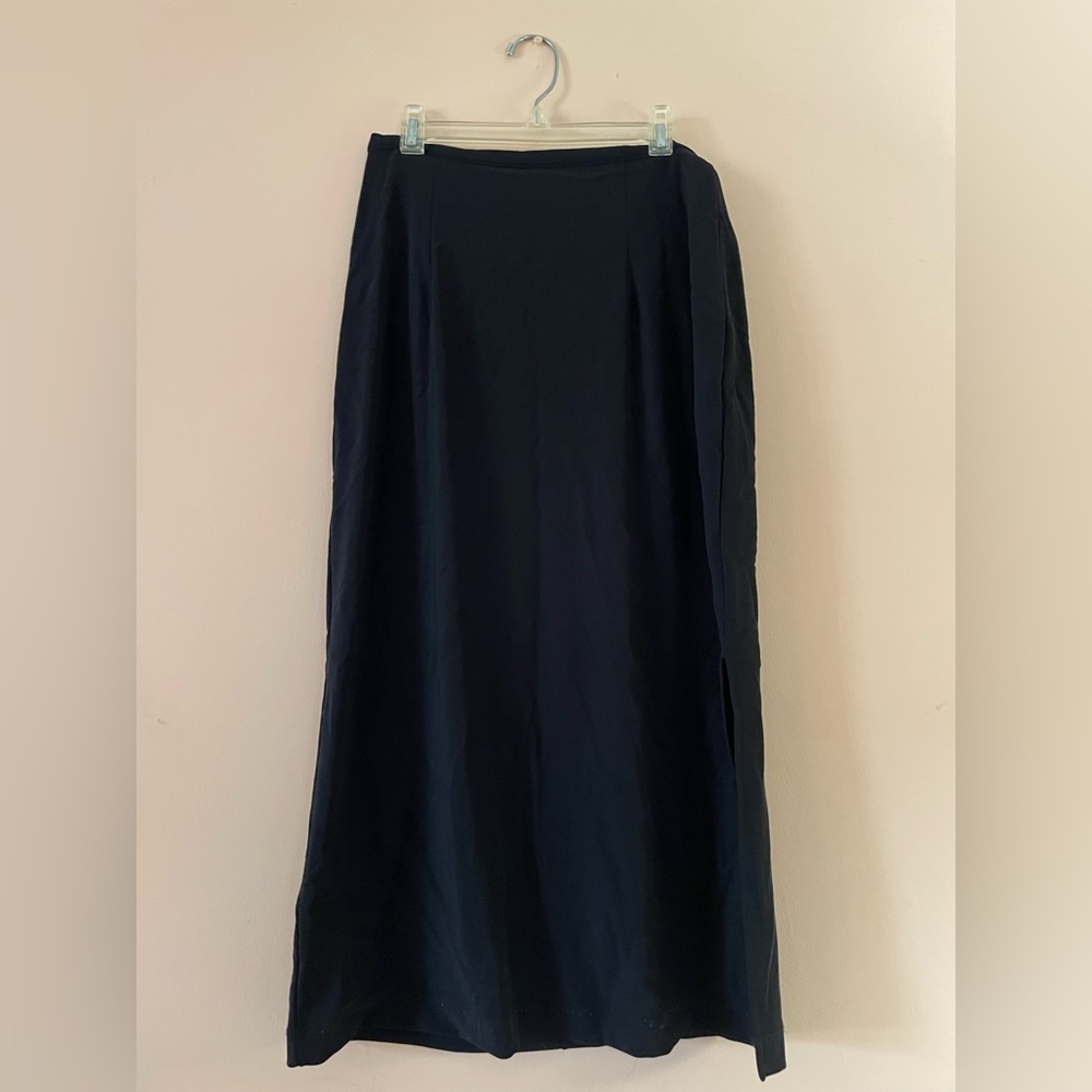 M.D.L. Straight Black Skirt